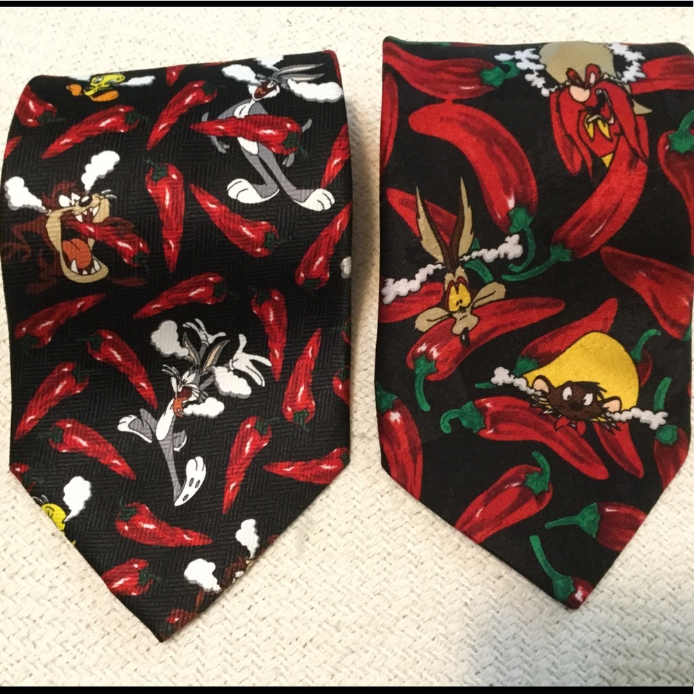 Pair of Looney Toons ties